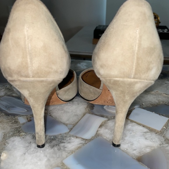 Suede Vince Heels - Beautiful! Sz 37.5 - Picture 4 of 8